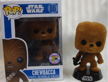 flocked chewbacca pop
